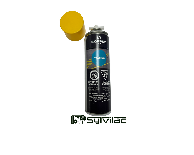 Peinture Soppec tracing jaune