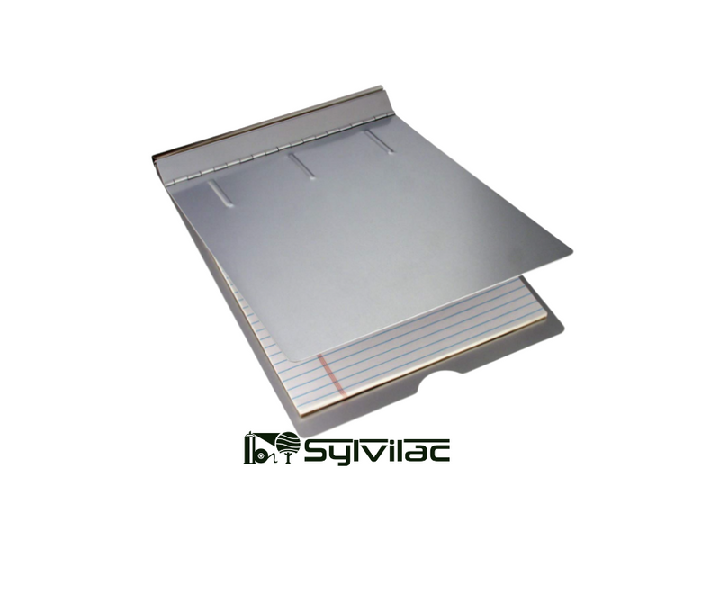 Cartable aluminium 9x12.75 ouverture haut ressort 16507