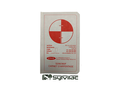 Carnet arpentage 4.5x7 160p