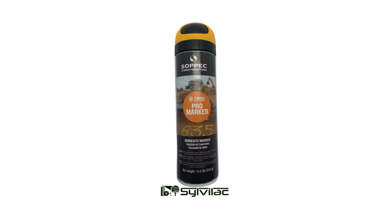 Peinture Soppec inversé pour marquer les arbres