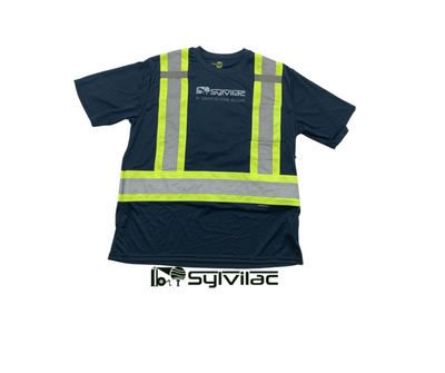 T-shirt Sylvilac avec bandes réfléchissantes